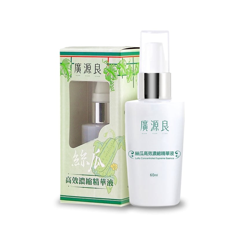 保濕精華液推薦5:廣源良 絲瓜高效濃縮精華液 60ml,NT.450