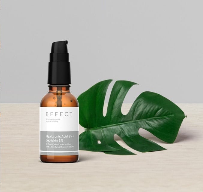 保濕精華液推薦6:BFFECT 2%多重玻尿酸 + 1%寡糖胺基酸 30ml,NT.320