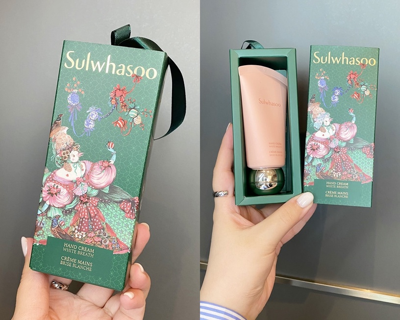 2020秋冬護手霜推薦1:雪花秀 限定護手霜組(梅雪之綻),40ml/NT1,980
