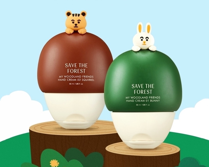 2020秋冬護手霜推薦7:THE FACE SHOP 森林好朋友護手霜,55ml/NT330