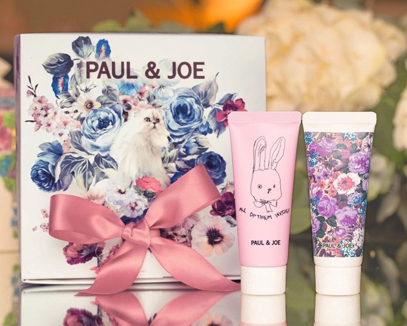 2020秋冬護手霜推薦3:PAUL & JOE 聖誕花叢防水柔嫩護手霜,40g/NT500