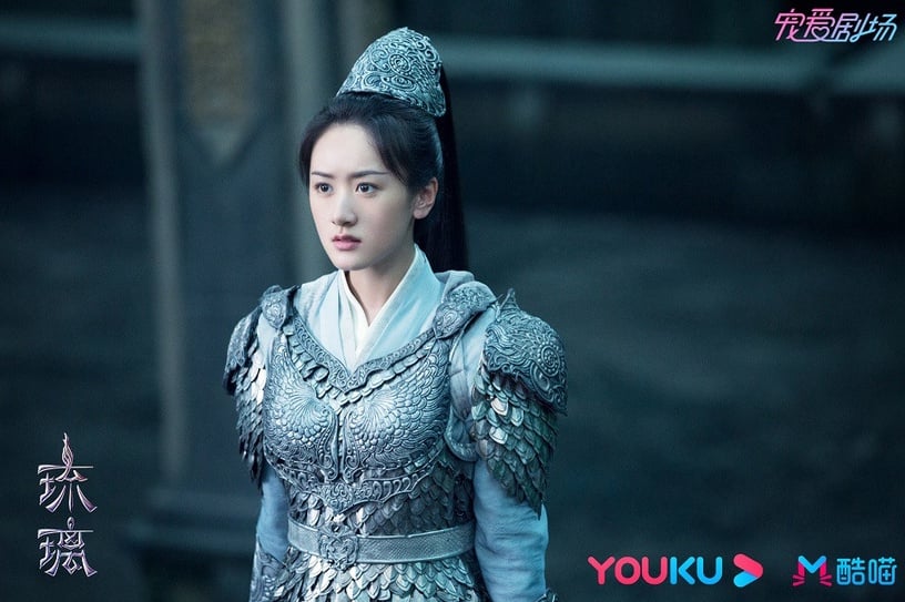 2020古裝劇女主的「戰袍造型」3:袁冰妍 飾演《琉璃》褚璇璣