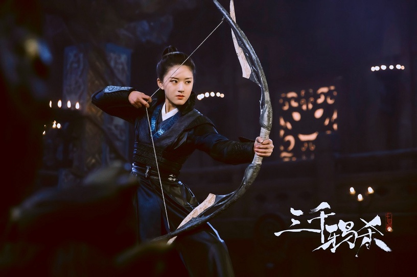 2020古裝劇女主的「戰袍造型」5:趙露思 飾演《三千鴉殺》覃川