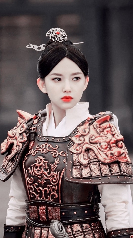 2020古裝劇女主的「戰袍造型」10:程瀟 飾演《天醒之路》秦桑