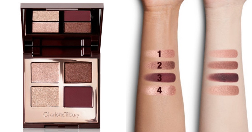 Charlotte Tilbury 四色眼影盤 #Fire Rose,$53(約NT.1600)