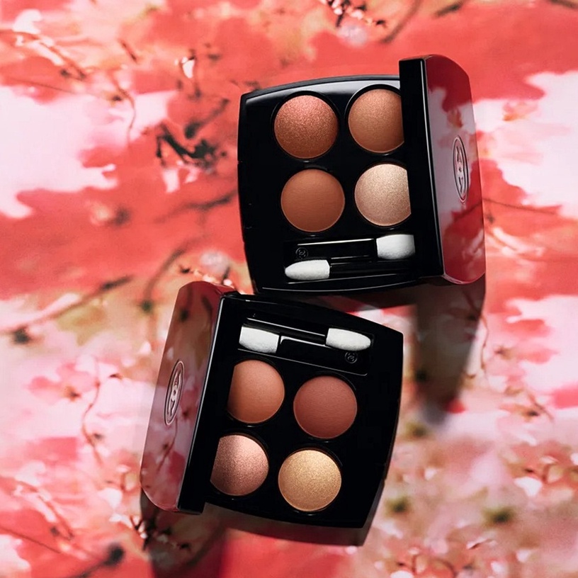 2021年眼影盤新品推薦4:CHANEL Le Fleur de 香奈兒四色眼影