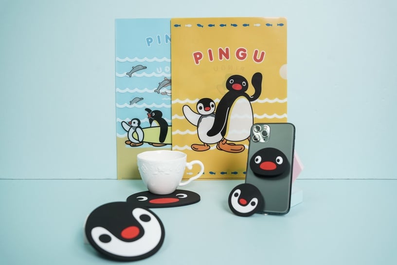 企鵝家族Pingu辦公室系列商品