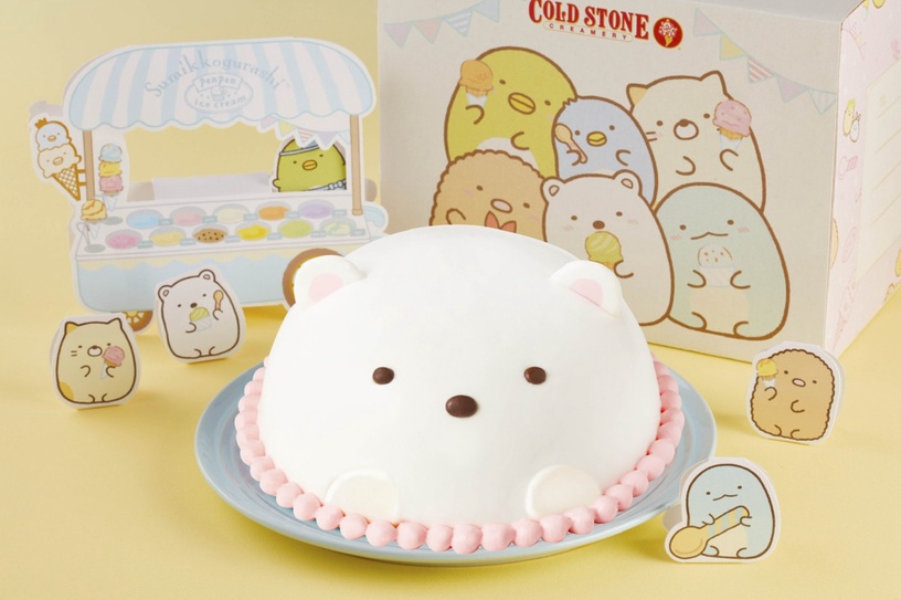 角落小夥伴變身冰淇淋蛋糕!COLD STONE推「白熊冰淇淋派對」