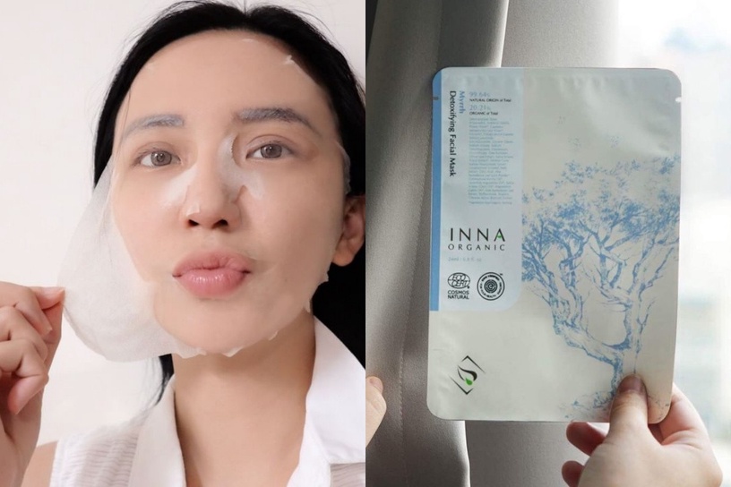 童顏有機 沒藥水潤淨化隱形面膜 單片,NT.176