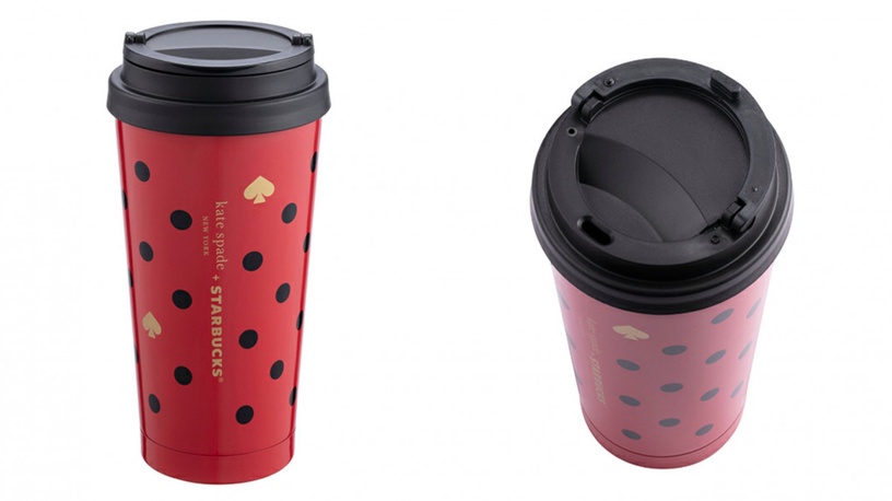 星巴克首度與 Kate Spade New York合作,於12月起在亞洲地區推出限定假日聯名系列!