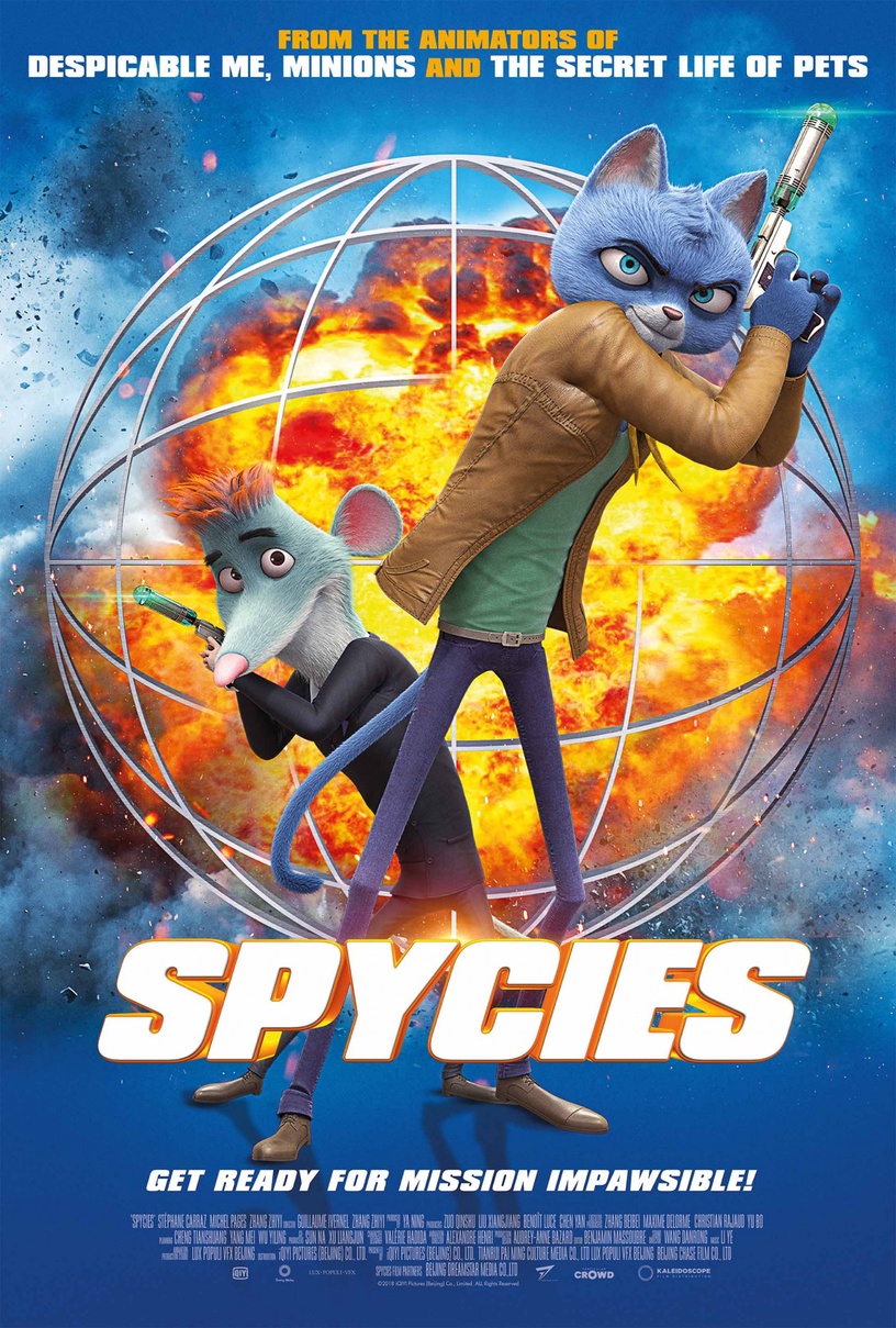 《動物特攻隊》聖誕上映!傲嬌貓化身007,斥資3億精彩特效打造貓界版「詹姆士龐德」!