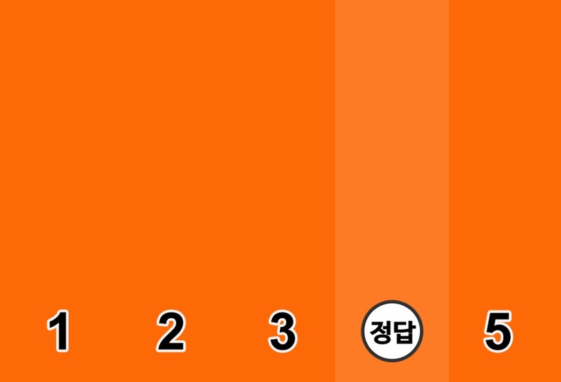 韓國趣味7階段「色感測驗」!選出不同顏色、看你是不是色盲,據說只有5%能全部通過
