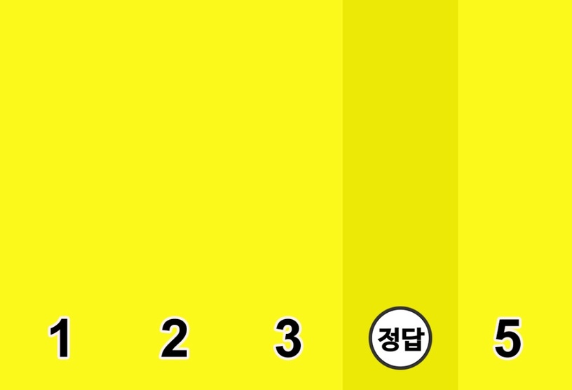 韓國趣味7階段「色感測驗」!選出不同顏色、看你是不是色盲,據說只有5%能全部通過
