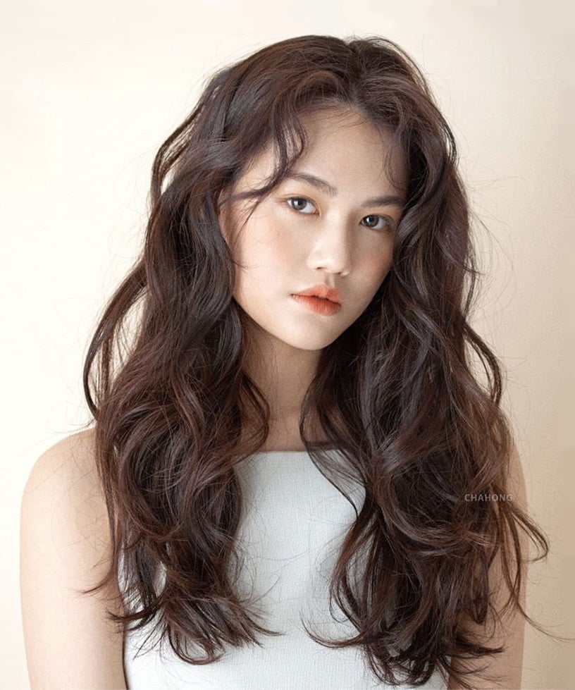 2021燙髮範本推薦5:JELLY PERM 甜美的波西米亞捲髮