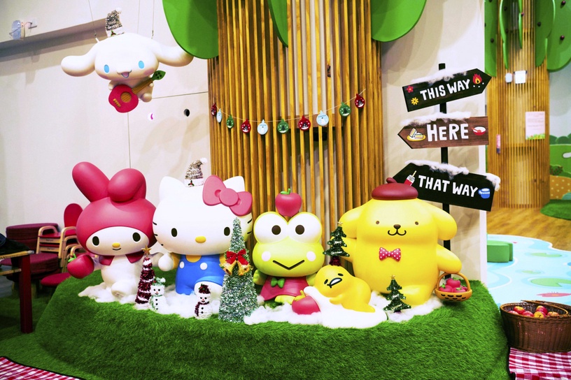 壽星免費入場!Hello Kitty蘋果村超萌菜單