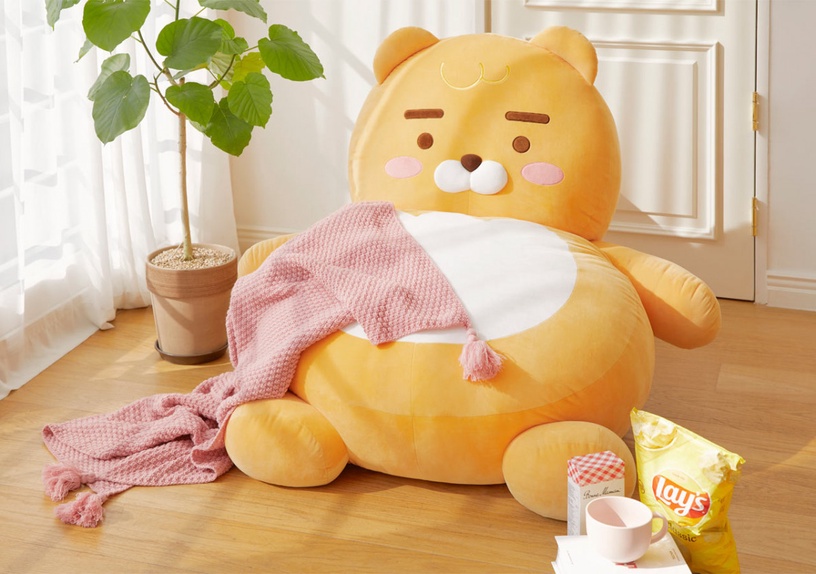 KakaoFriends「巨大萊恩沙發床」332,000韓元(約NT$8,560)