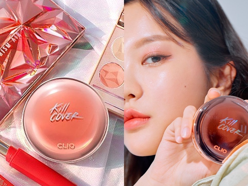 2020 OLIVE YOUNG年度底妝TOP3:CLIO 光感無瑕氣墊粉餅,15g*2/NT890