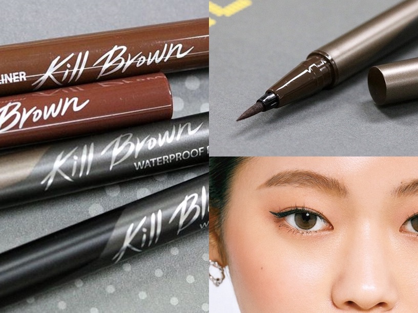 2020 OLIVE YOUNG年度眼妝TOP2:CLIO 新魅黑防水濃烈眼線液,NT350