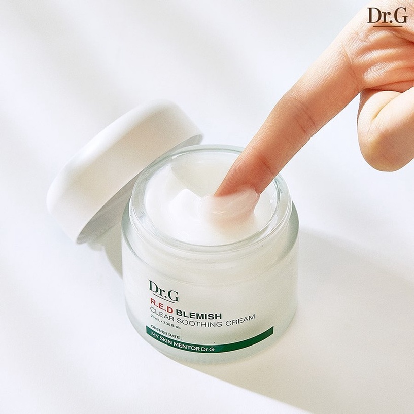 2020 OLIVE YOUNG年度乳霜TOP1:Dr.G 泛紅鎮定舒緩乳霜,70ml/約NT970
