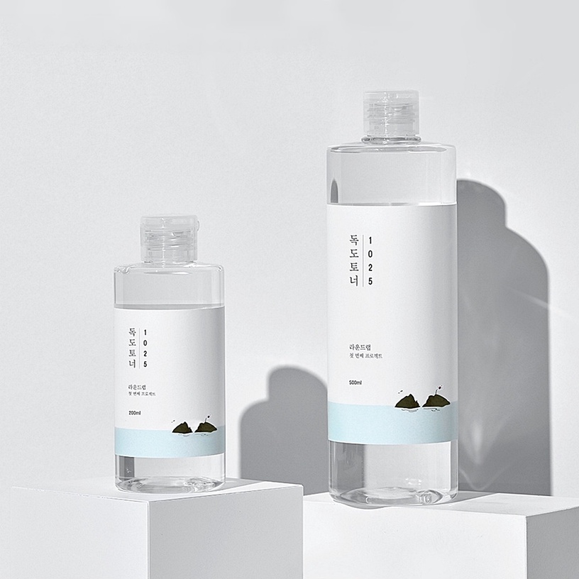 2020 OLIVE YOUNG年度化妝水TOP1:ROUND LAB 1025獨島化妝水,200ml/約NT360