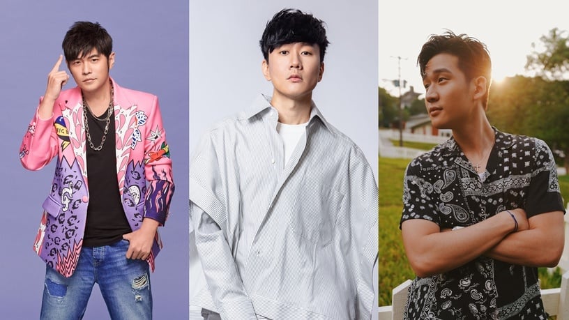 Spotify台灣最多串流收聽次數男歌手Top1~3：周杰倫、林俊傑、周興哲