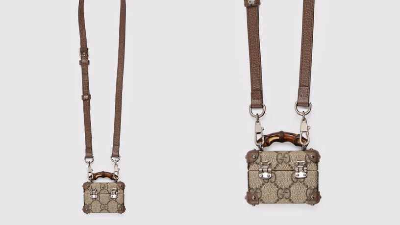 GUCCI再推奢華「AirPods保護套」!致敬經典包款、縮小細節超精緻,還有耐看滿版老花
