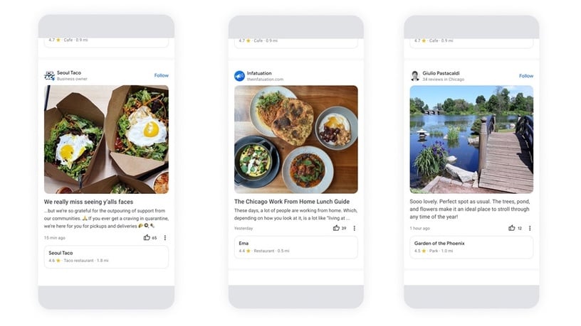 Google Maps 將推出「社群推播」功能,追蹤喜愛商家、店休通知一把罩!