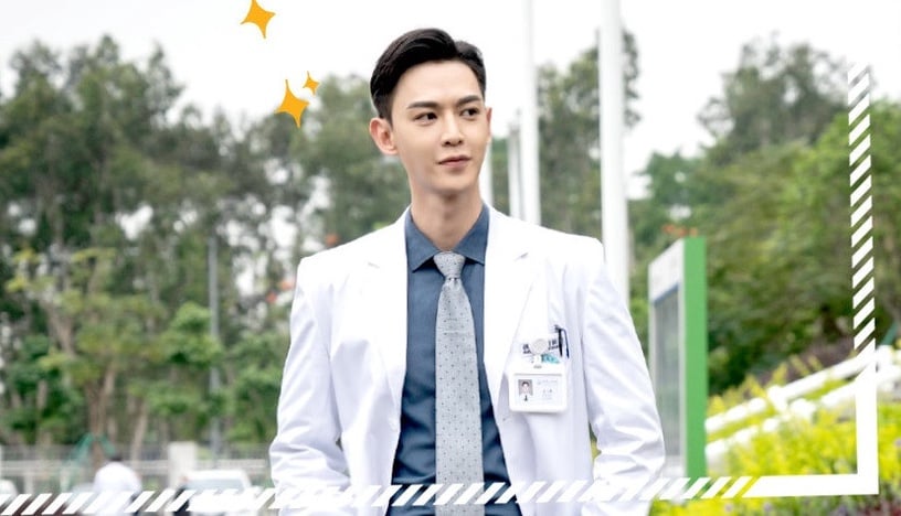 2020陸劇穿醫師袍的男星8:唐曉天 飾演《我的小確幸》溫少卿