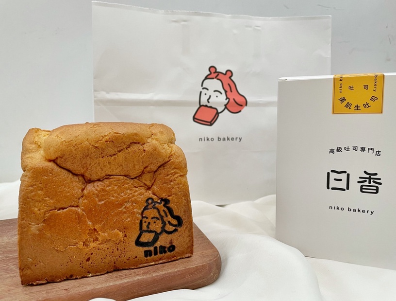 「niko bakery 日香」推新口味「日香黄金吐司」
