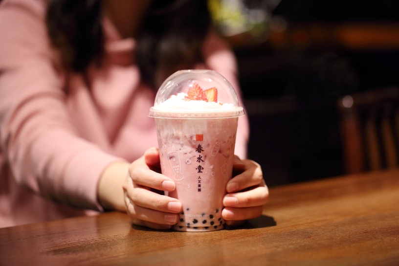 只賣7週!春水堂「草莓奶霜珍珠茉奶」限定回歸