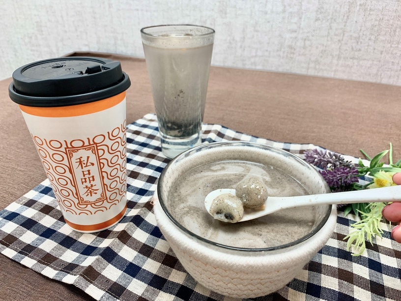 喝得到芝麻湯圓!全家推喝的甜點「芝麻白玉醇奶」