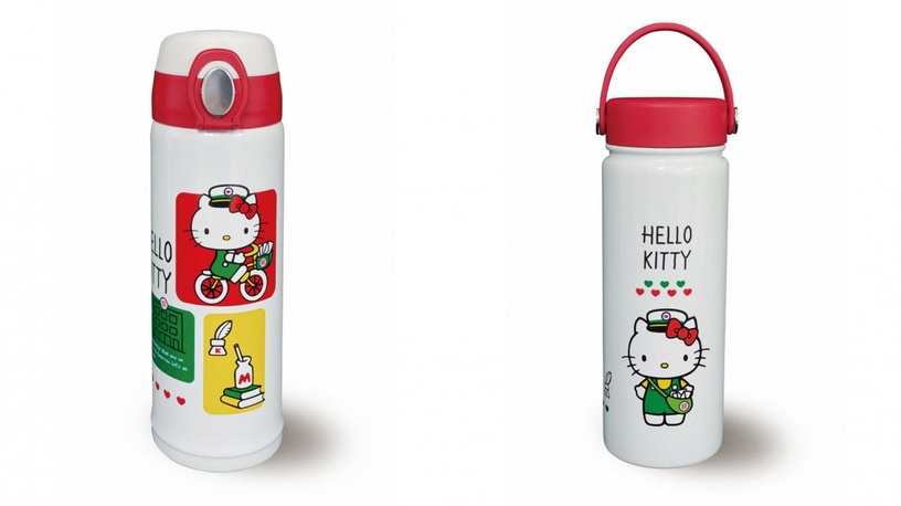 Hello Kitty 現身郵局!中華郵政 × HELLO KITTY超萌聯名,郵差凱蒂貓水瓶、提袋都要收