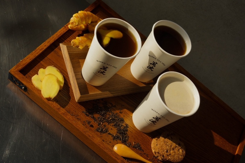 冬季最暖飲品!萬波冬季限定「薑汁系列」12/21開賣,老薑汁+黑糖、紅茶超暖胃