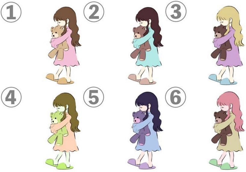 日本超紅圖片心理測驗!選擇喜歡的女孩,精準測出你的潛意識內在真實個性