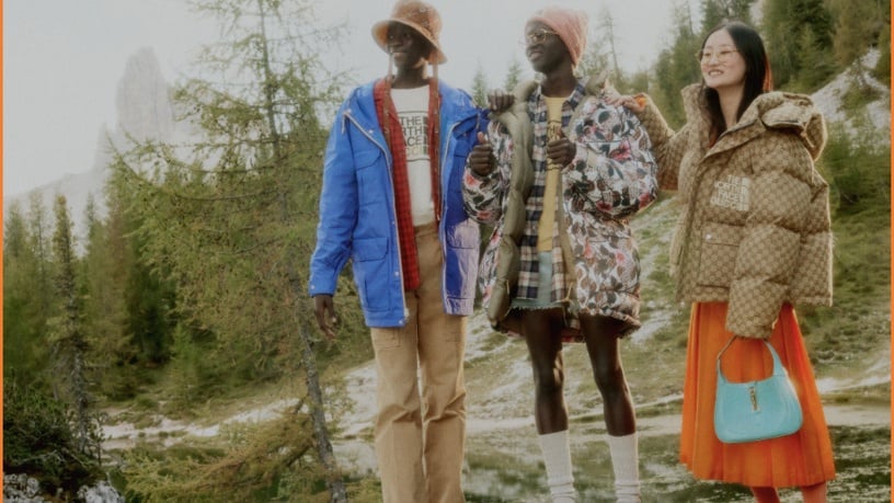 GUCCI x The North Face重磅聯名登場!絕美羽絨衣、特殊LOGO,最時尚戶外單品這天開賣