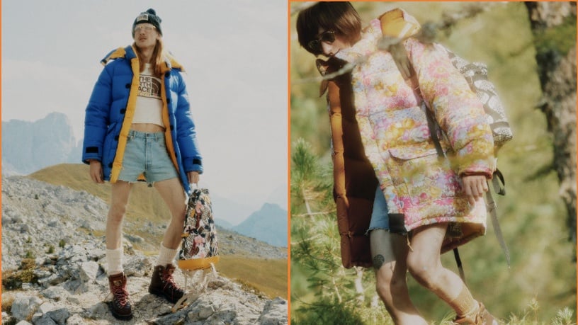 GUCCI x The North Face重磅聯名登場!絕美羽絨衣、特殊LOGO,最時尚戶外單品這天開賣