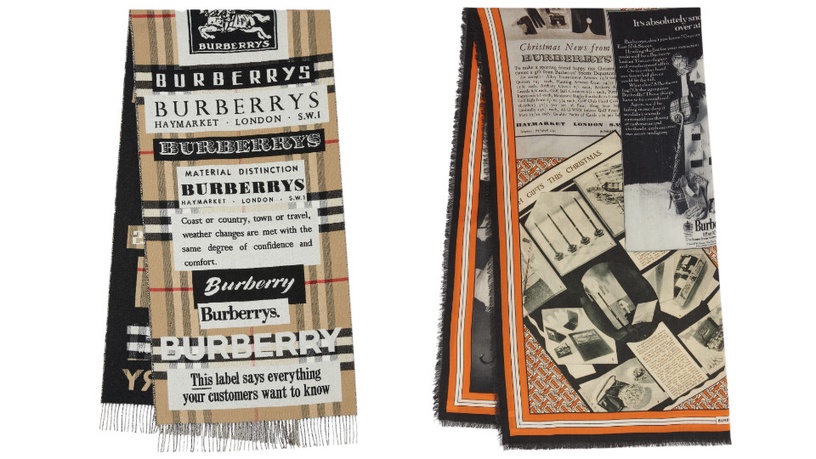 Burberry喀什米爾圍巾「全新印花」登場!搭配經典格紋、TB花押字,嶄新風格超吸睛