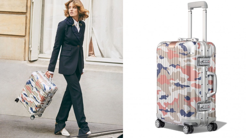 RIMOWA 首款迷彩行李箱!「軍綠迷彩 & 粉紅迷彩」兩款時髦配色,即日起限量開賣