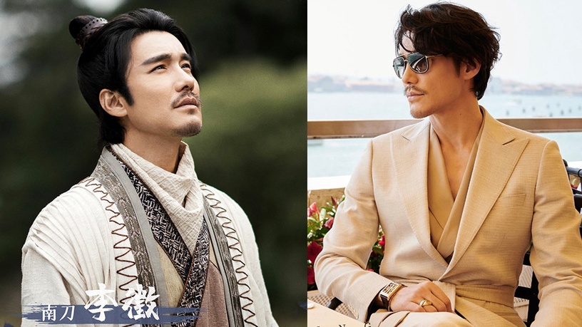 古裝劇《有翡》男神古裝vs時裝5:胡兵 飾演 李徵