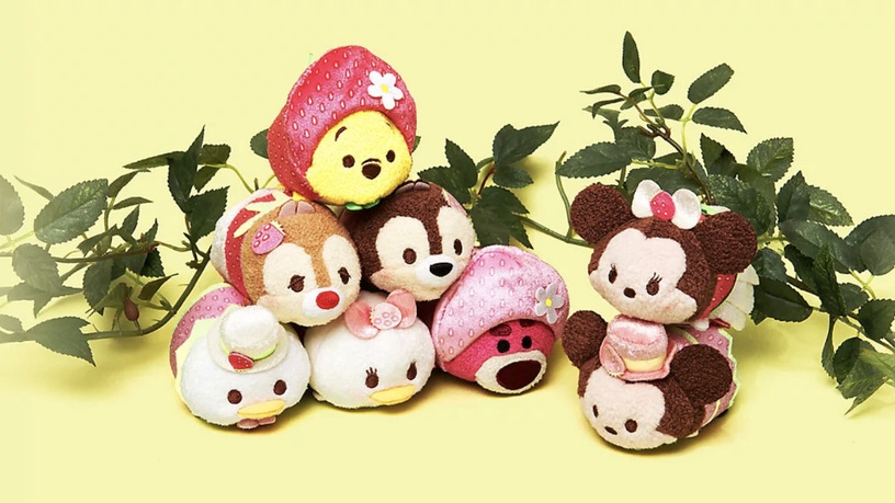 日本迪士尼推出「Tsum tsum草莓季」,將可愛的Tsum tsum換上草莓裝,快一起來看看吧