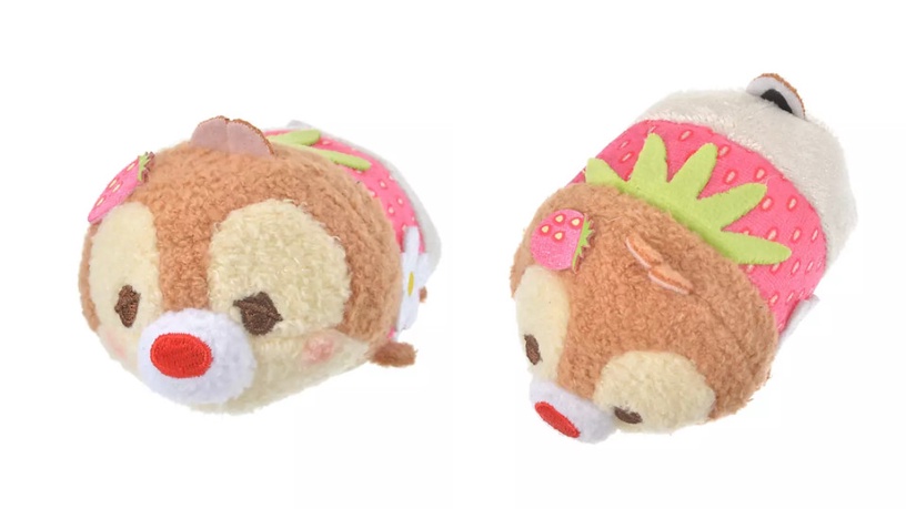 迪士尼「Tsum tsum草莓季」登場啦!粉嫩草莓+療癒外型超可愛,還有草莓熊抱哥必收