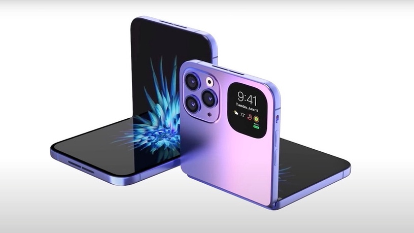 蘋果首款「折疊式iPhone」來了?絕美渲染圖搶先曝光,最快2022年果粉就可以入手啦!