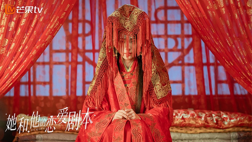 熱播古裝甜寵劇古裝女神9:莊達菲 飾演《她和他的戀愛劇本》羅開懷