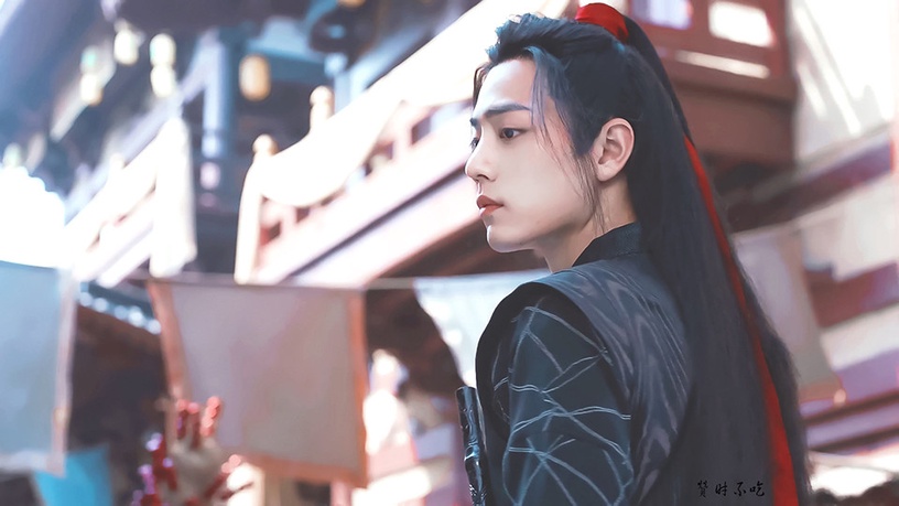 陸劇「一眼萬年古裝美男角色」4:肖戰 飾演《陳情令》魏無羨
