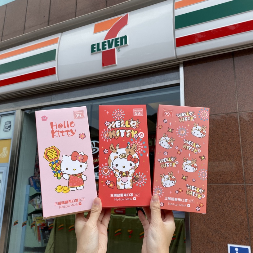 新年醫療口罩推薦!Kitty、Line Friends等超萌新年口罩,成人、兒童口罩都有