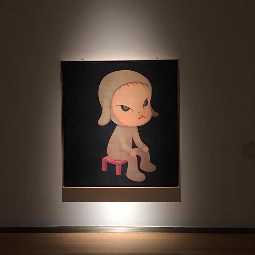 「奈良美智特展」3月首度襲台!新作「月光小姐」與其他經典「厭世女孩」免費看