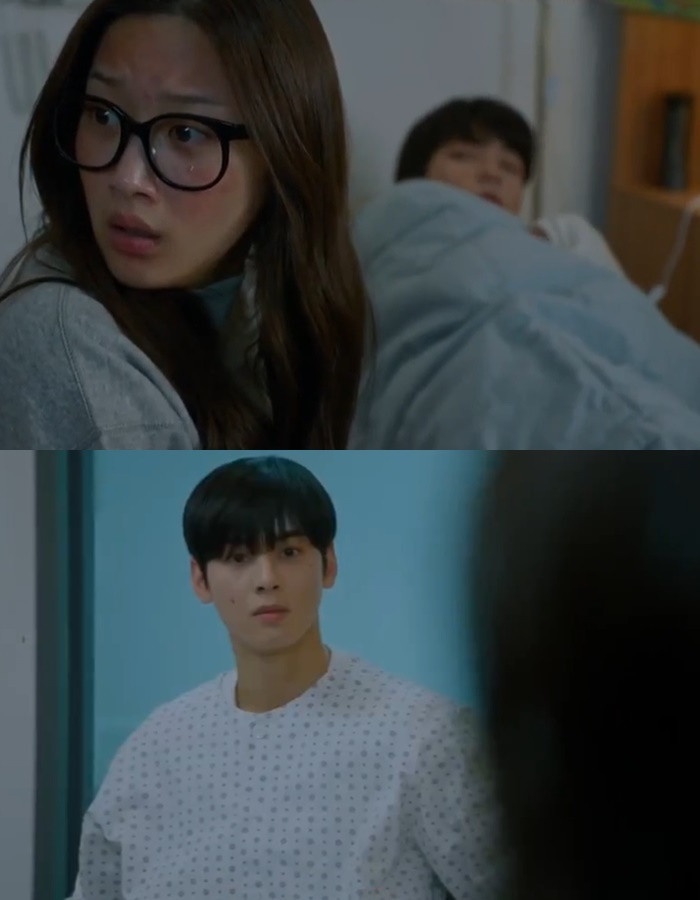 《女神降臨》文佳煐主動kiss!車銀優&黃仁燁「床咚」超爆笑,下集素顏秘密藏不住了?
