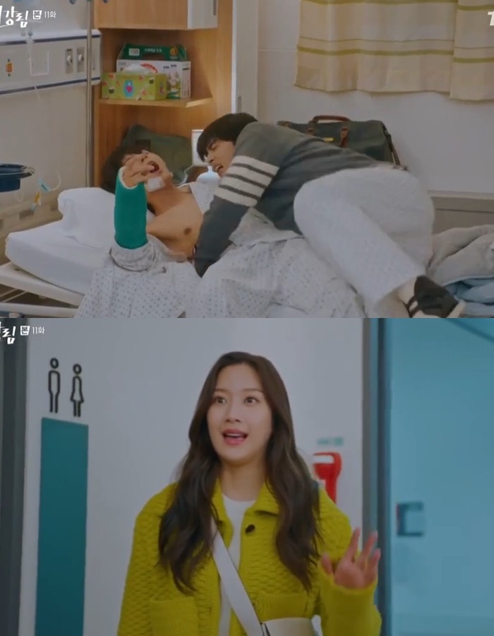 《女神降臨》文佳煐主動kiss!車銀優&黃仁燁「床咚」超爆笑,下集素顏秘密藏不住了?