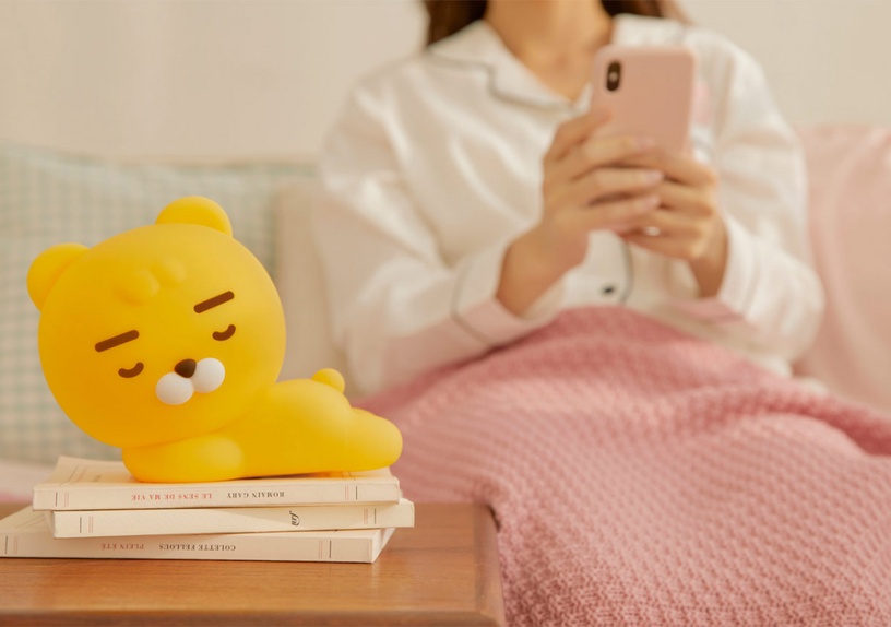 KAKAO FRIENDS「萊恩智能夜燈」軟萌上市!四段式燈光輕鬆切換,專屬APP遠端操控超實用