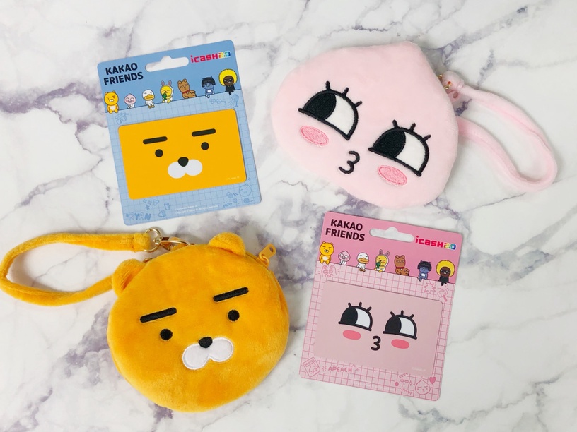 Kakao Friends萊恩零錢包竟是icash!萊恩、屁桃零錢包icash兩款限量開賣